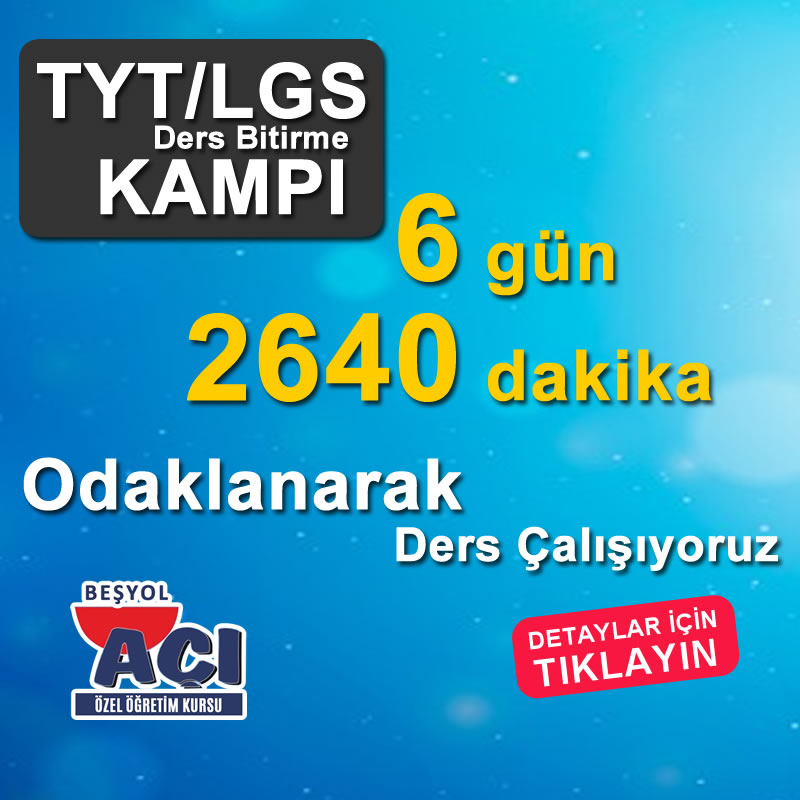 2021 TYT ve LGS Kamp programlarımız 2021 TYT ve LGS Kamp programlarımız